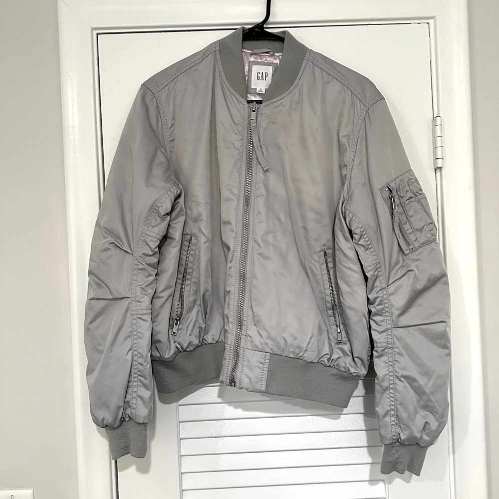 Gap Women's Bomber Jacket Size Medium.